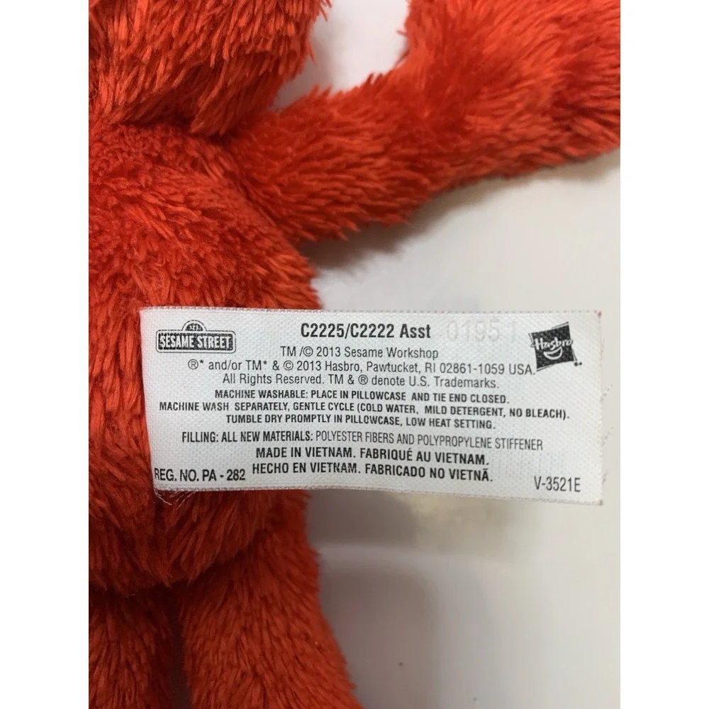Sesame Street Best Friends Cookie Monster & Elmo Plush Stuffed Toys Hasbro 2013 - Picture 14 of 16
